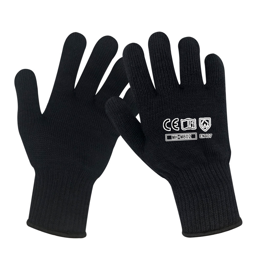 Hair curling anti scalding glove core (black)