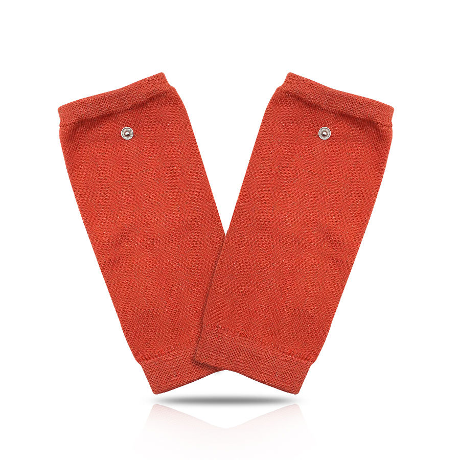 Silver fiber conductive elbow protector (Orange)