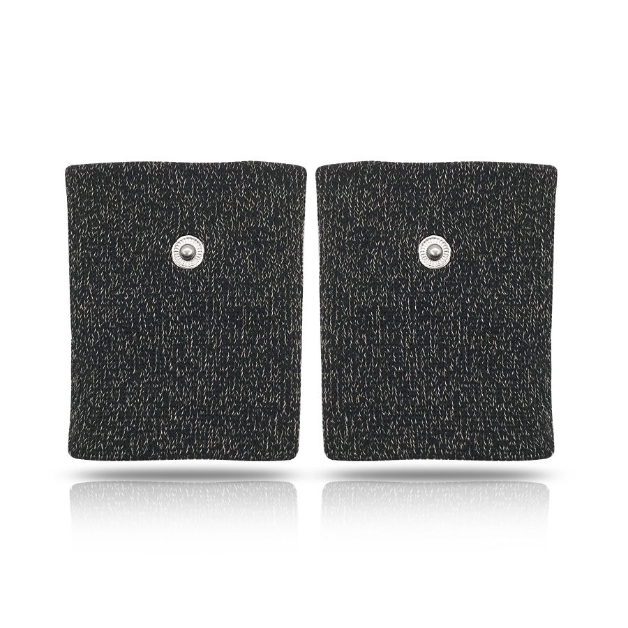 Silver fiber conductive wrist guard (black)