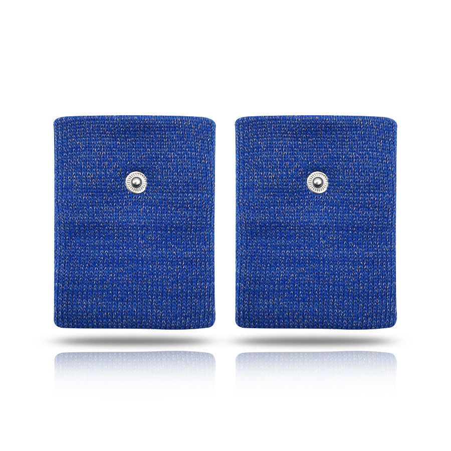 Silver fiber conductive socks (blue)