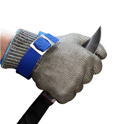 Stainless steel anti cutting gloves