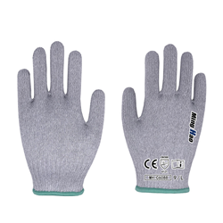 Carbon fiber anti-static thickened temperature resistant gloves
