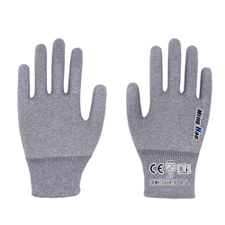 Carbon fiber antistatic glove core