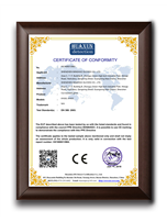 Product Certificate