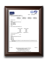 Product Certificate