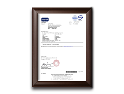 Product Certificate